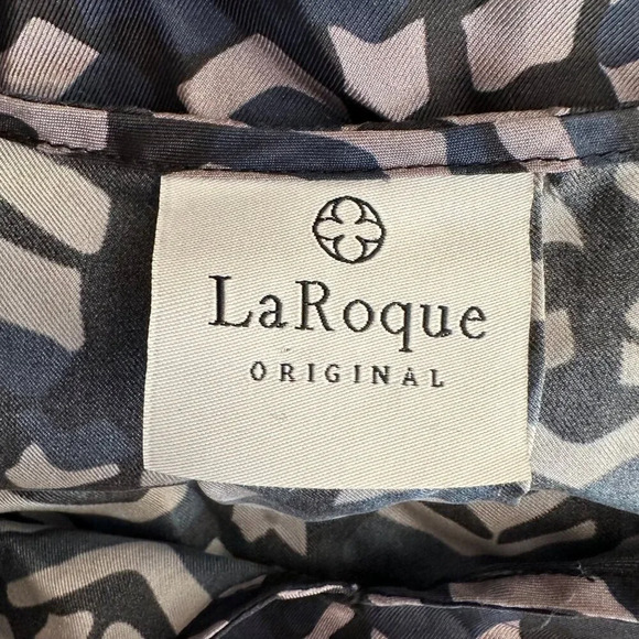 LaRoque Original Silk Patterned Blouse - Picture 4 of 5